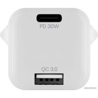 Сетевое зарядное uBear Pulse Dual WC13WHPD30QC18-AC