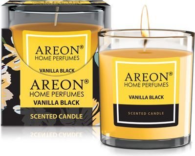 

Ароматизированая свеча Areon Vanilla Black CR02 (120г)