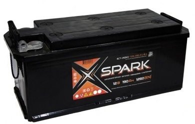 

Автомобильный аккумулятор Spark R+ болт SPA190-3-L-B-o (190 А·ч)