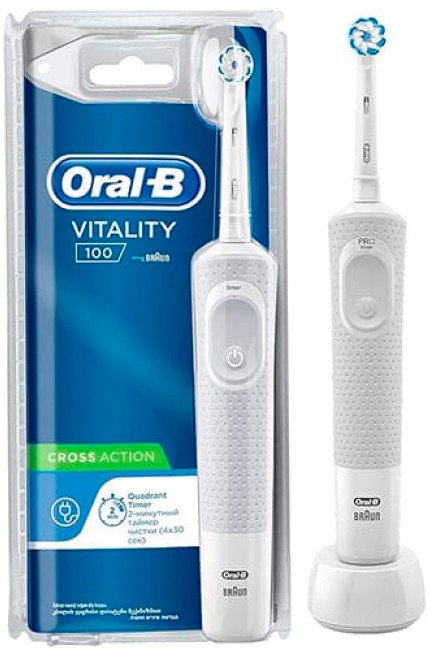 

Электрическая зубная щетка Oral-B Vitality 100 CLS (белый)