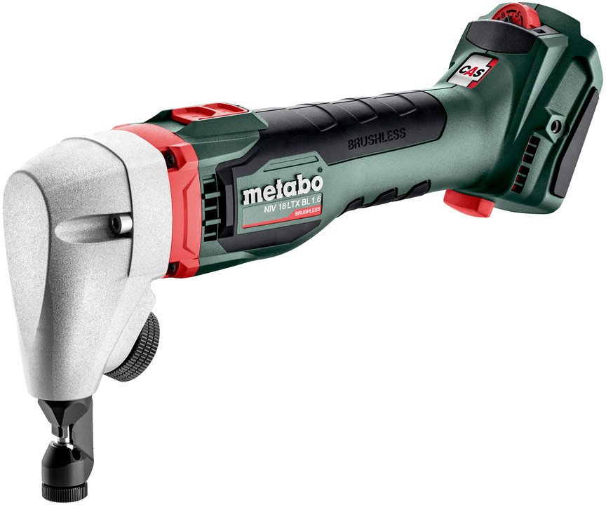 Высечные электрические ножницы Metabo NIV 18 LTX BL 1.6 601614840 (без АКБ, кейс)