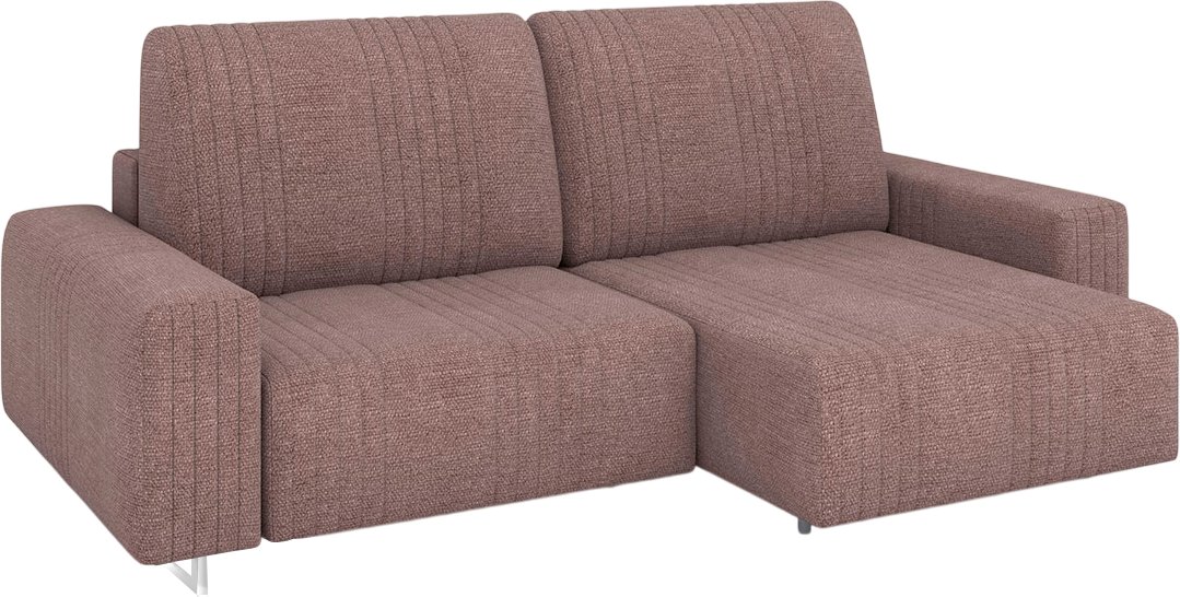 

П-образный диван Rivalli Уолтер УП 1000 + 1000 + оттоманка + угловая секция + 1000 (Doris Amber/полиалюминий)