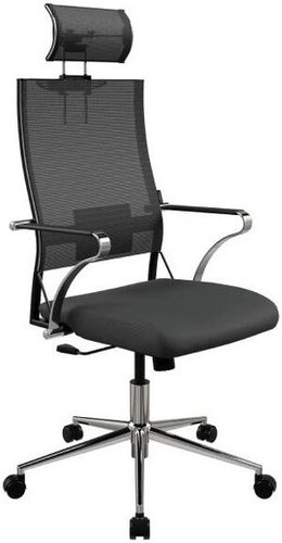 Офисное кресло Metta Ergolife Sit Air 24/7 B2-281K (черный/серебристый)