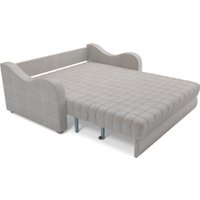 Диван Мебель-АРС Аккордеон Барон №4 ППУ 180x200 (бархат бежевый Star Velvet 6 Light Beige)