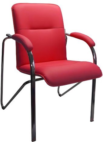 Офисный стул OfficeMarket Самба (красный)
