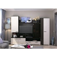 Стенка Стендмебель Сиена (дуб белфорт/венге) в Лиде