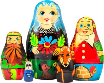 Развивающая игра Брестская Фабрика Сувениров Приключения Буратино (набор 5 шт)