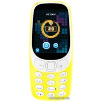 Кнопочный телефон Nokia 3310 Dual SIM (желтый)