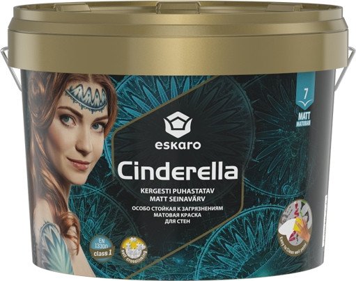Краска Eskaro Cinderella-7 9л (белый)