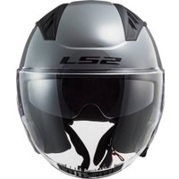Мотошлем LS2 OF600 Copter 2 (M, серый матовый)
