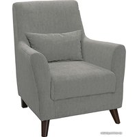 Интерьерное кресло Нижегородмебель Либерти ТК 232 (лаунж, серый)