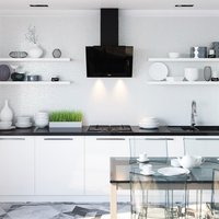 Кухонная вытяжка ZorG Titan A Black 60 (750 куб. м/ч)