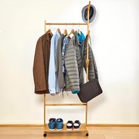 Стойка для одежды AksHome Camellia (бамбук)