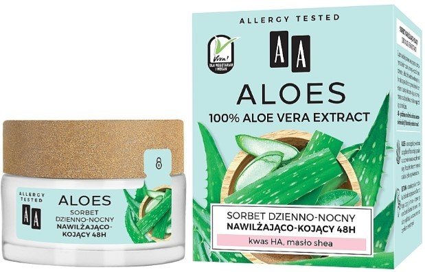 

AA Крем для лица Аloes увлажняюще-успокаивающий день-ночь 50 мл