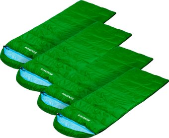Спальный мешок Sundays ZC-SB010 (4 шт, зеленый)