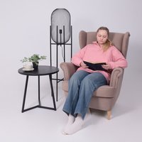 Торшер AksHome Cage E27 (черный)