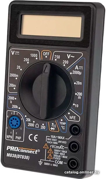 Мультиметр PROconnect M838