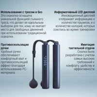 Скакалка Xiaomi Mijia Smart Skipping Rope XMSR-З803 (китайская версия) в Борисове