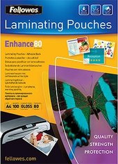 Lamination Pouches with Adhesive Back А4, 80 мкм, 100 л