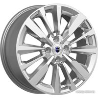 Литые диски K&K Эрман 16x6.5" 4x100мм DIA 60.1мм ET 37мм Дарк платинум