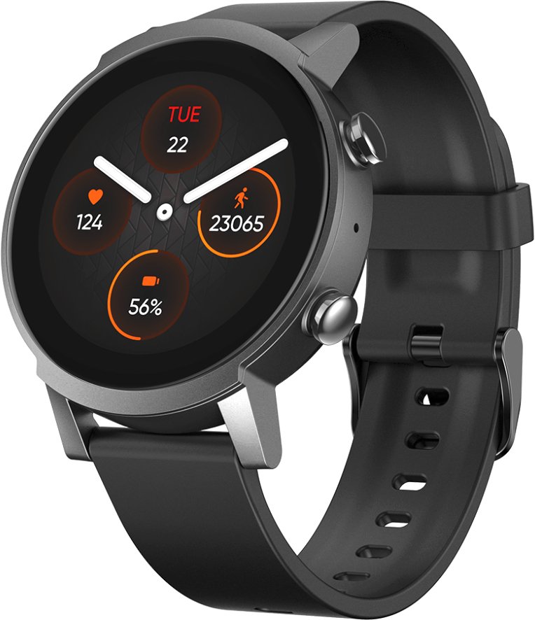 

Умные часы Mobvoi TicWatch E3 (черный)
