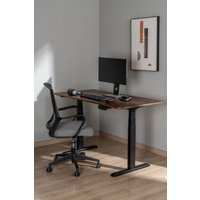 Стол для работы стоя ErgoSmart Ergo Desk Prime 1200x650x18 мм (бетон чикаго/черный)