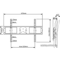 Кронштейн для телевизора Electric Light КБ-01-68 (черный)