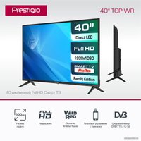 Телевизор Prestigio PTV40SS06Y (черный)