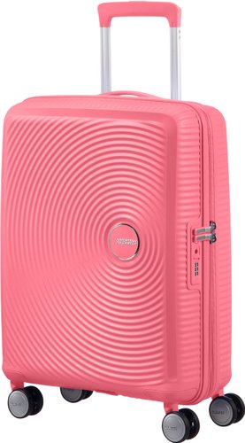 Чемодан-спиннер American Tourister SoundBox Sun Kissed Coral 55 см