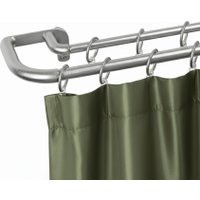 Карниз для штор UG Home Раздвижной 2-рядный 2UT-230-330-SN (атласный никель, 2.3-3.3м)