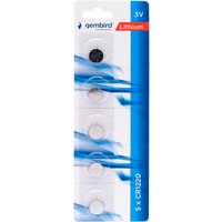 Батарейка Gembird GB-CR1220-5B (5 шт)