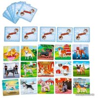 Карточная игра Нескучные игры Мемо. Собаки 834536