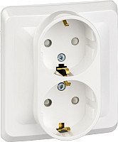Розетка Systeme Electric Этюд PC16-008B