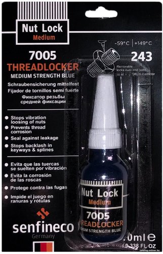  Senfineco Threadlocker 10мл 7005