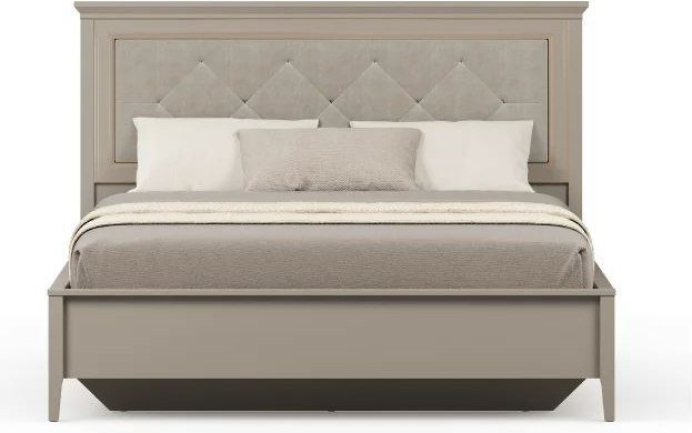 

Кровать Black Red White Classic LOZ180х200 с мягким элементом Д (глиняный серый/глиняный серый)