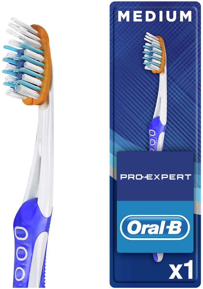 

Зубная щетка Oral-B Pro-Expert Clean Flex средней жесткости (1 шт)
