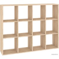 Стеллаж Кортекс-мебель Дельта-12 км.02542 140x105 (дуб сонома)