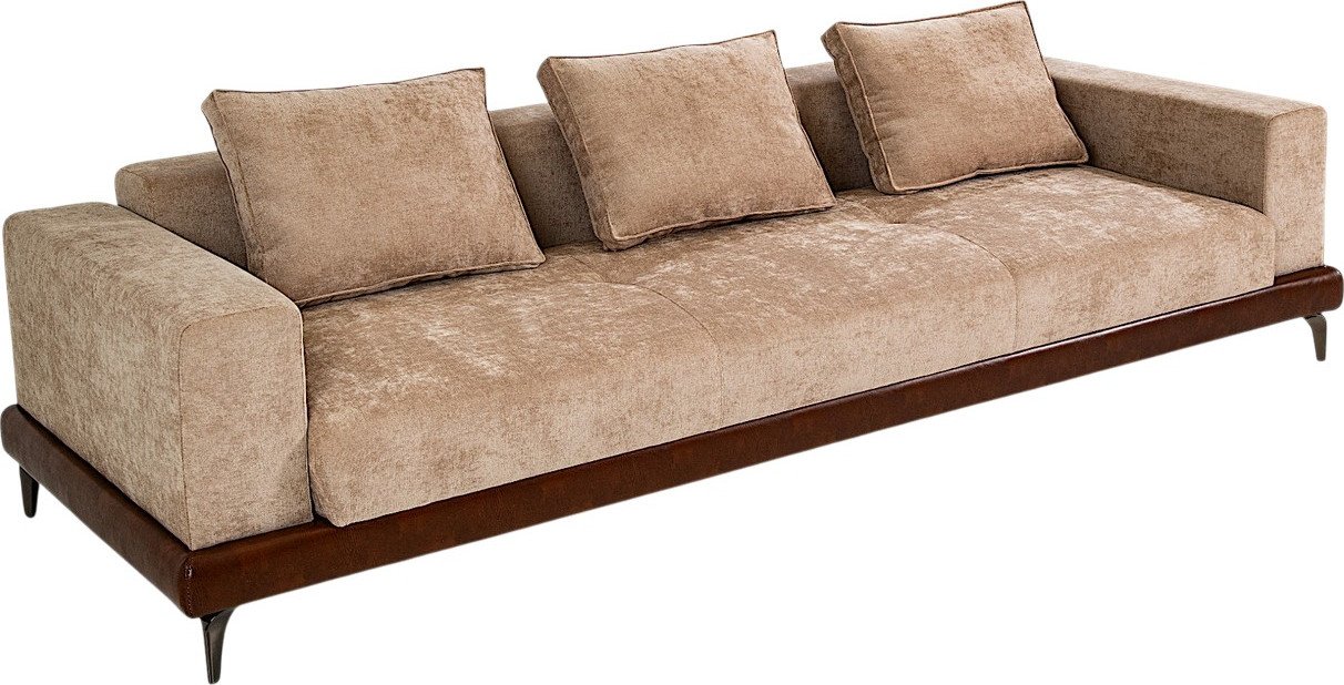 

Модульный диван Mio Tesoro Римини Ри-3нр (JH3565-6 A. Leather 5807-12)