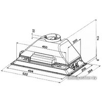 Кухонная вытяжка Zanussi ZHG511G