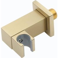 Держатель душевой лейки с подключением Grocenberg GB188 (золото матовый)