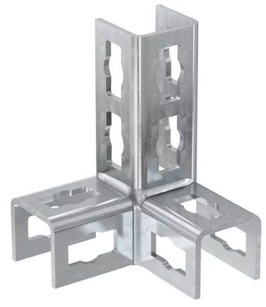Тройник соединительный Fischer PFUF 3DR 535274 (10 шт)