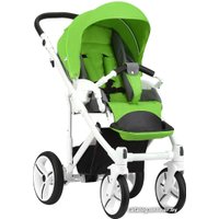 Универсальная коляска BEBETTO Magnum (3 в 1, 193, белая рама)