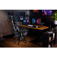 Игровое (геймерское) кресло Razer Enki (черный/зеленый)