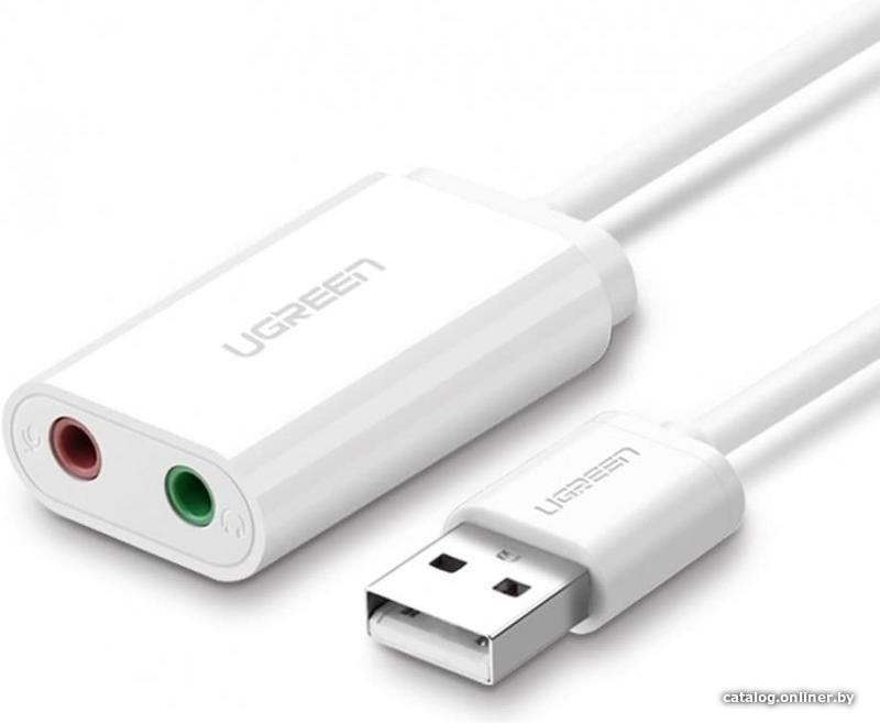 USB аудиоадаптер Ugreen US205 30143
