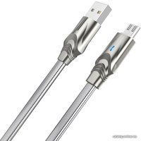 Кабель Borofone BU12 Micro USB (серебристый)