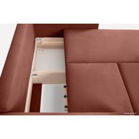 Угловой диван Divan Льери Мини Velvet Terra 240325 (оранжевый)