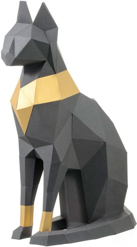 

PaperCraft PAPERRAZ Кошка Бастет (серый)