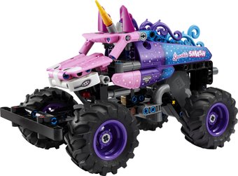 Конструктор LEGO Technic 42220 Монстр Jam Sparkle Smash с инерционным двигателем (pull-back)