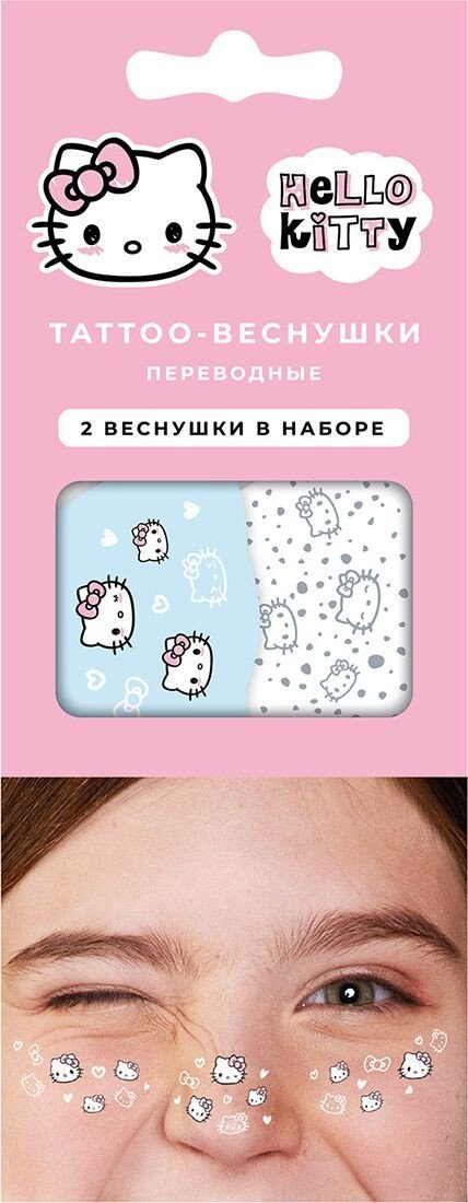 

Татуировки переводные PrioritY Веснушки АКС-2518 Хеллоу Китти