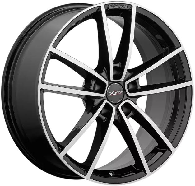 

Литые диски X'trike X-140 19x7.5" 5x108мм DIA 65.1мм ET 45мм BK/FP